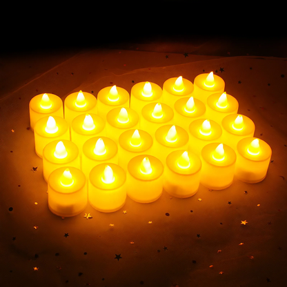 LED-Wellenkerze, elektronisch, PVC