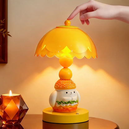 Hamburger-Hund Tischlampe mit LED-Touchschalter