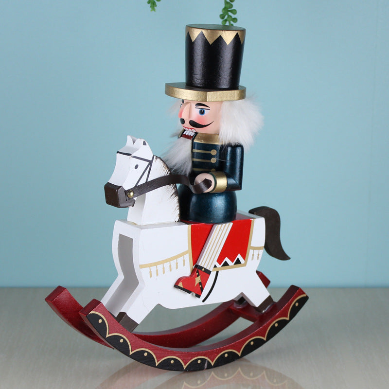 Nussknacker-Figur aus Kiefernholz, 30 cm