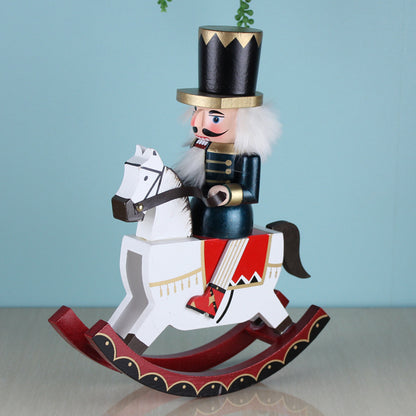 Nussknacker-Figur aus Kiefernholz, 30 cm
