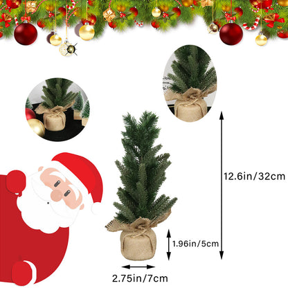 Mini-Weihnachtsbaum aus PE für Tischdekoration