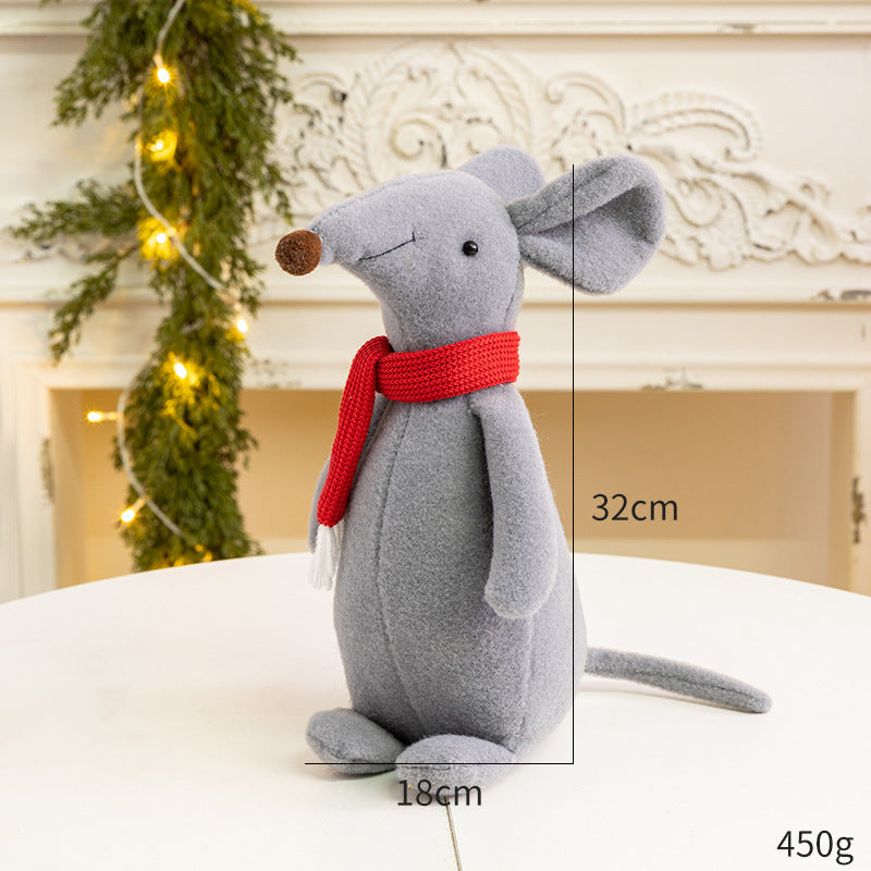 Weihnachts-Wichtel und Rentier-Figurenset