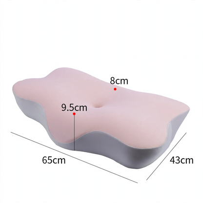 Ergonomisches Nackenkissen aus Gedächtnisschaum