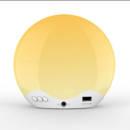 LED-Wecker mit Sonnenaufgangssimulation und Stimmungslicht