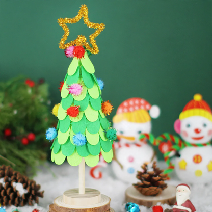 DIY-Weihnachtsbaum Bastelset für Kinder