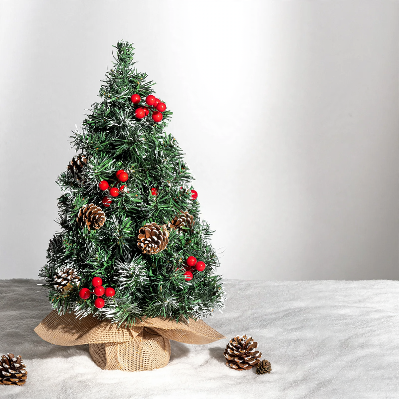 Mini-Weihnachtsbaum, PVC, Tischdekoration