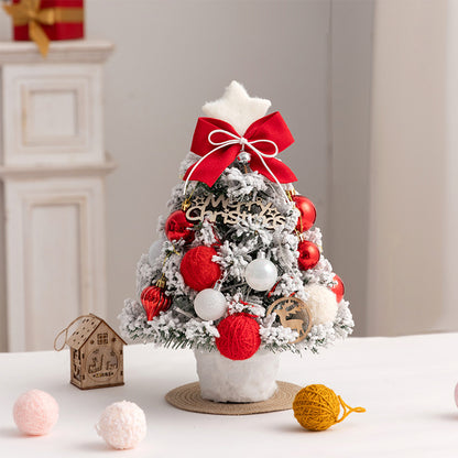 Mini-Weihnachtsbaum mit Beflockung, verschiedene Größen