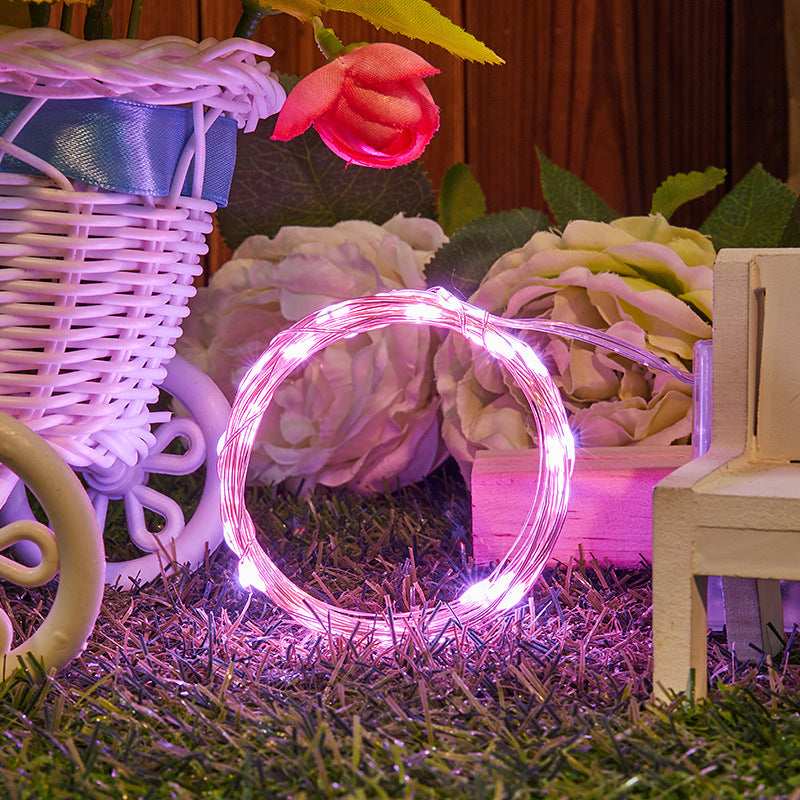 Flexible LED-Kupferdraht-Lichterkette für kreative Dekorationen