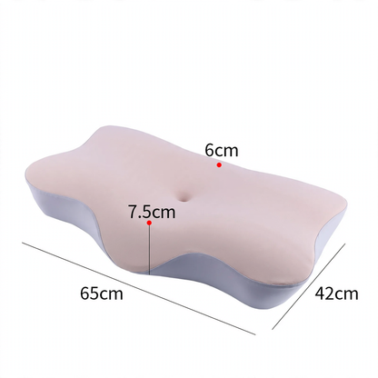 Ergonomisches Nackenkissen aus Gedächtnisschaum