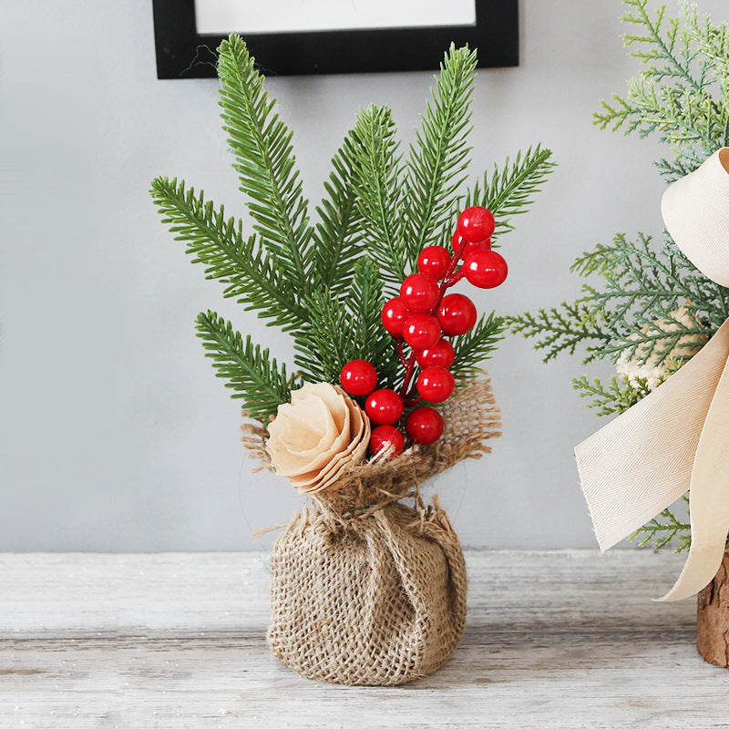 Mini-Weihnachtsbaum-Dekoration, 25 cm