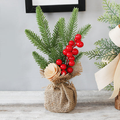 Mini-Weihnachtsbaum-Dekoration, 25 cm