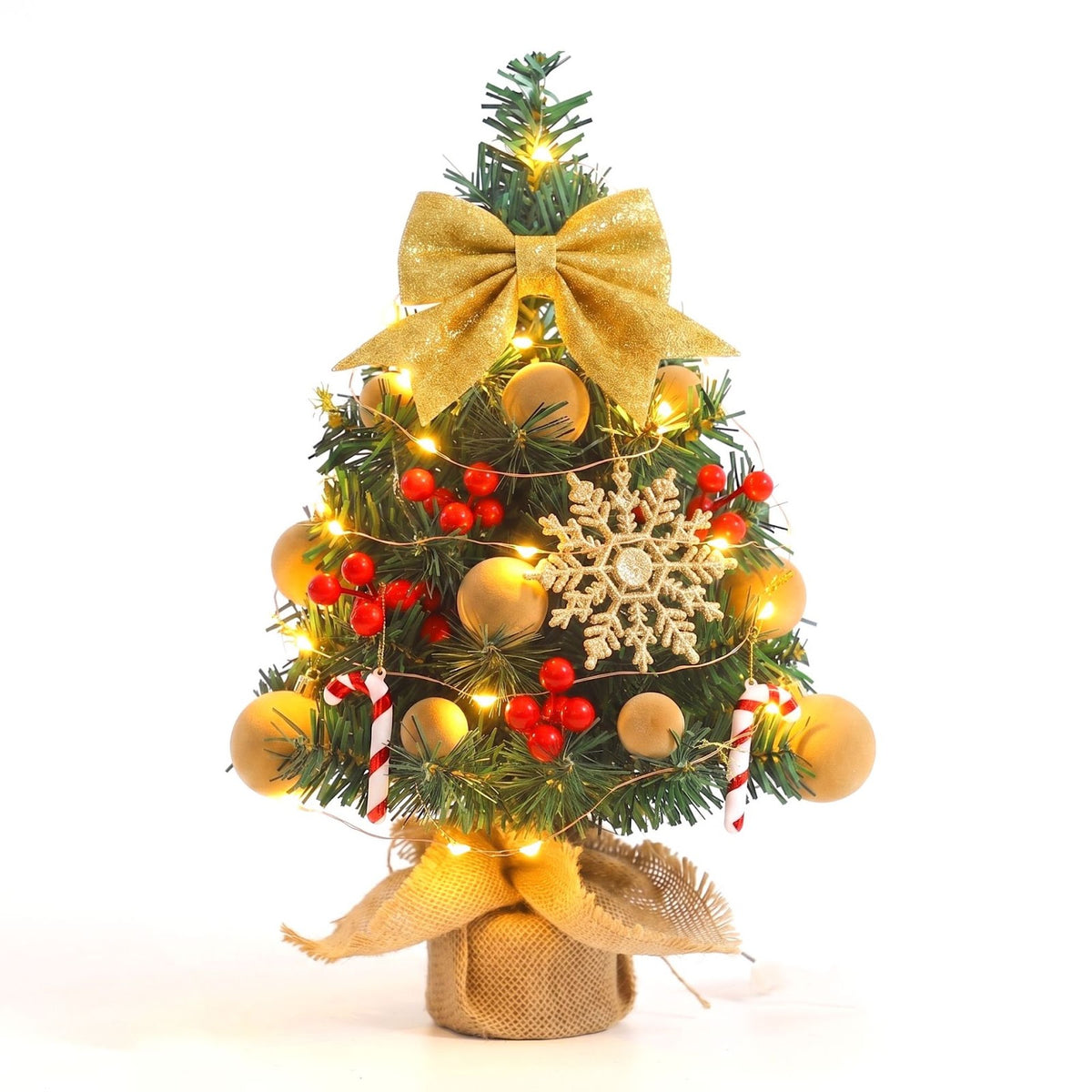 Mini-Weihnachtsbaum-Set, 45 oder 60 cm