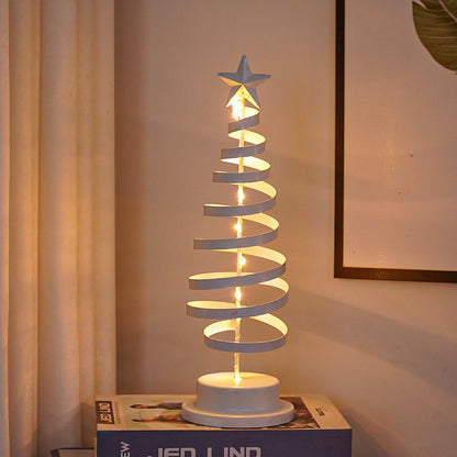 Dekorative LED-Tischleuchte aus Eisen im Weihnachtsdesign