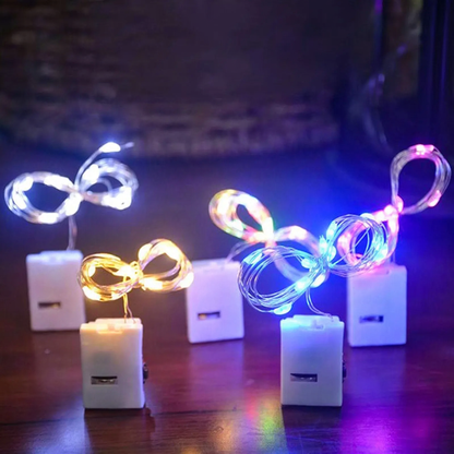 LED-Kupferdraht-Lichterkette für kleine Dekorationen