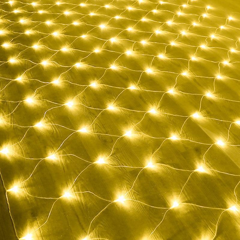 LED-Netzlichterkette für Außenbereiche