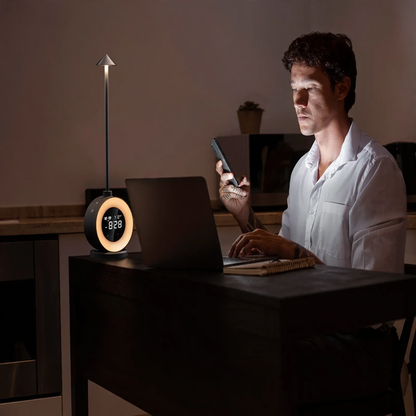 Multifunktionale RGB-Stimmungsleuchte mit Wecker