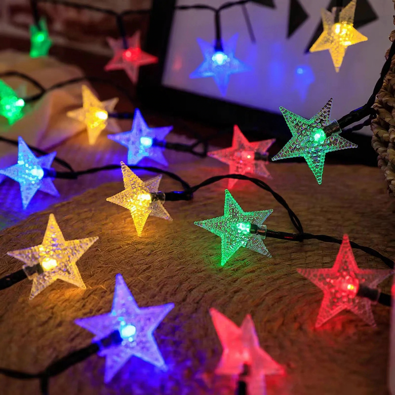 LED-Lichterkette für Innen- und Außenbereich