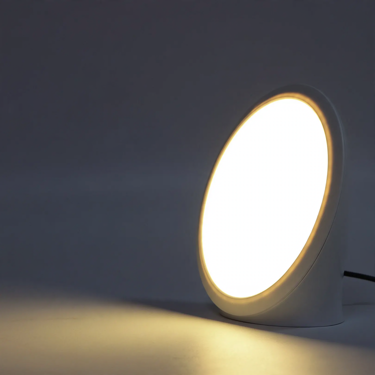 LED-Lichttherapielampe, rund