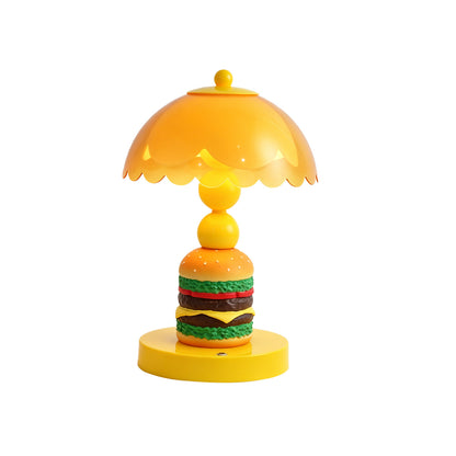 Hamburger-Tischlampe im kreativen Design