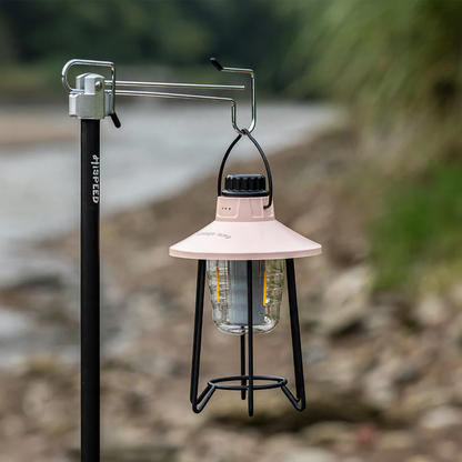 Campinglampe LED, aufladbar, Retro-Design