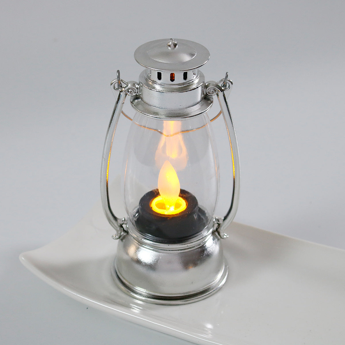 Mini-LED-Laterne im Vintage-Stil
