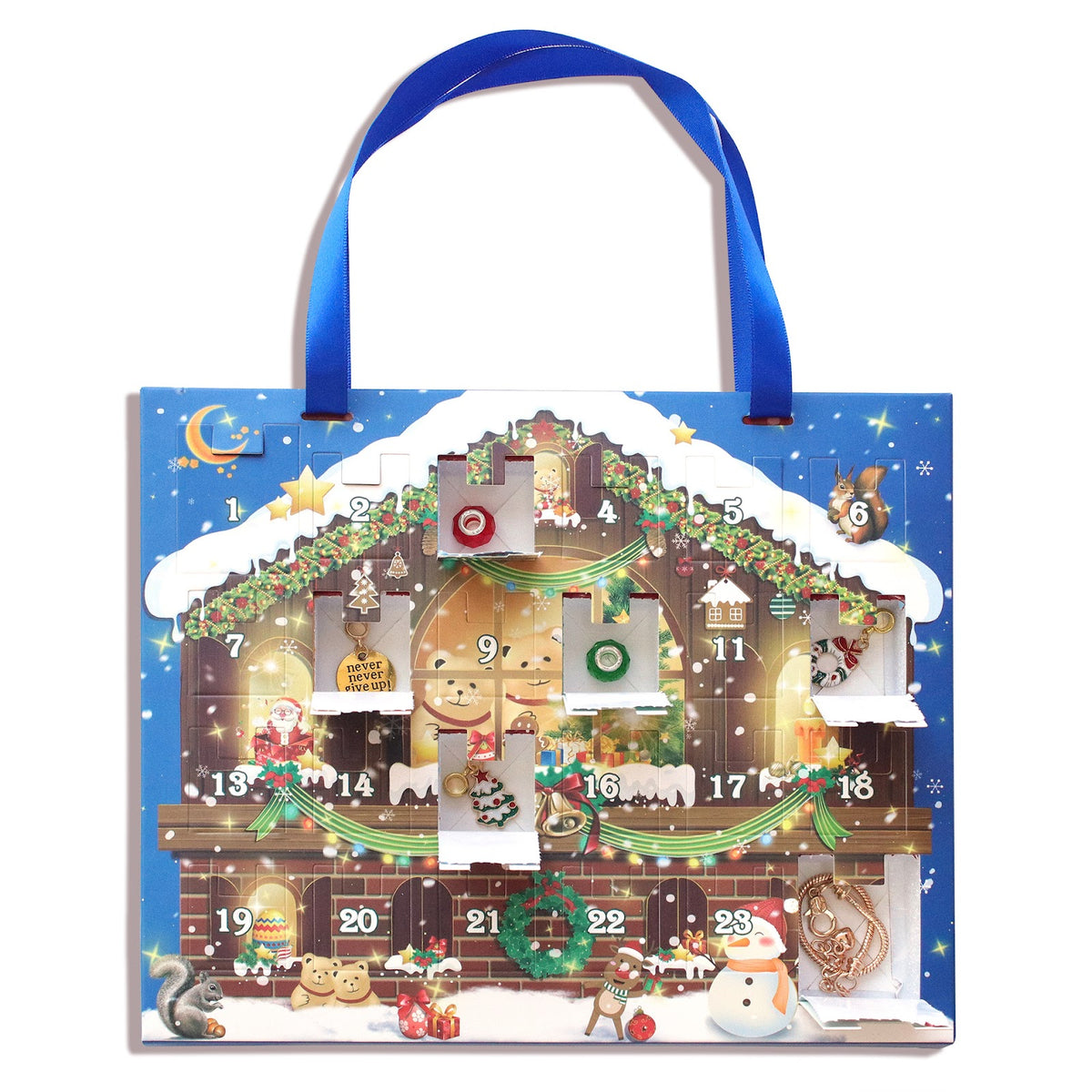 DIY-Adventskalender mit Armband-Set für Kinder