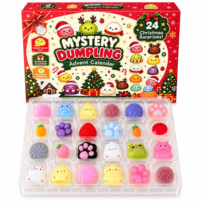 DIY Weihnachts-Adventskalender mit Anti-Stress-Spielzeugen