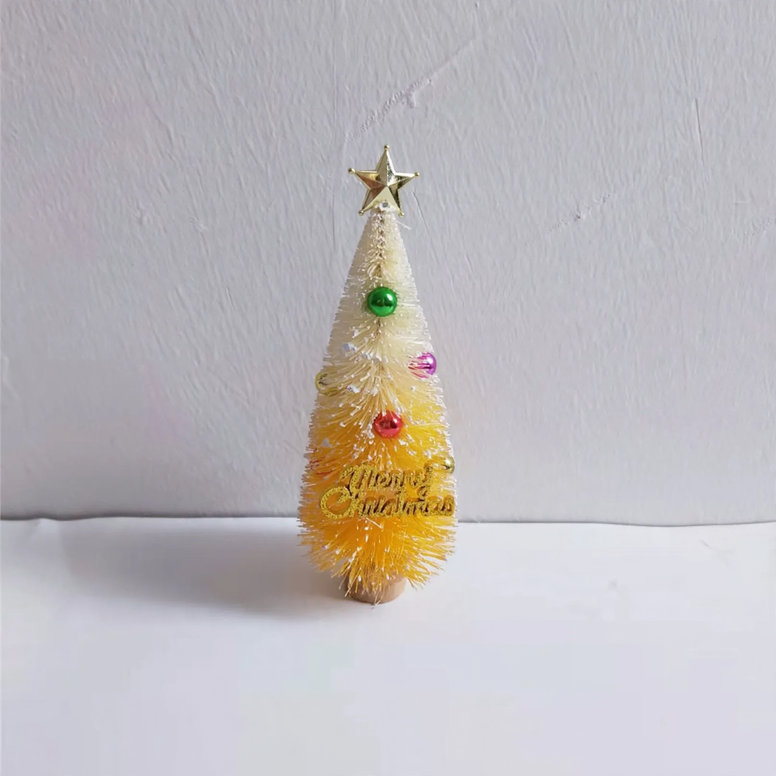 Mini-Weihnachtsbaum-Set mit Perlendekoration