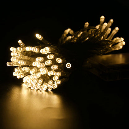 LED-Lichterkette, batteriebetrieben oder USB, 5 Meter