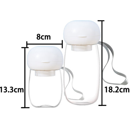 Tragbare Mini-Wassertasse für Haustiere, 300–550 ml