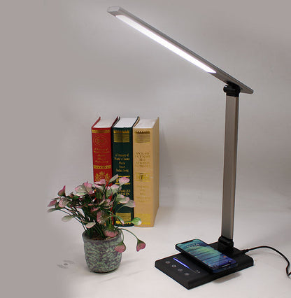 LED-Schreibtischlampe mit langem Arm, dimmbar, augenschonend