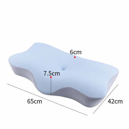 Ergonomisches Nackenkissen aus Gedächtnisschaum
