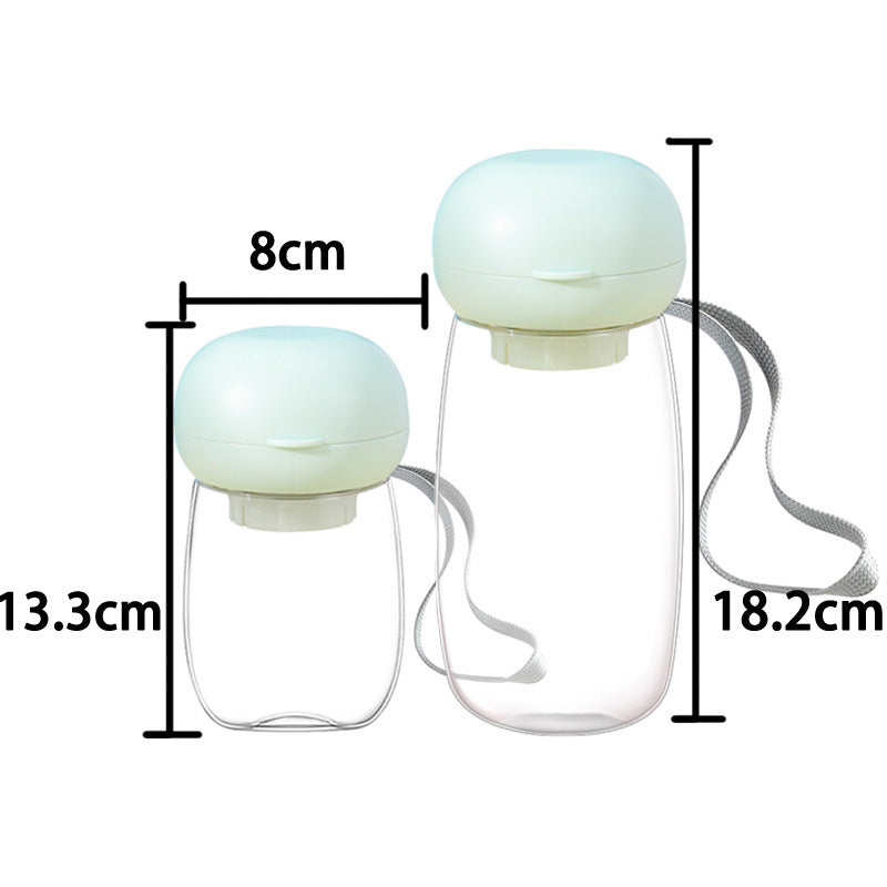 Tragbare Mini-Wassertasse für Haustiere, 300–550 ml