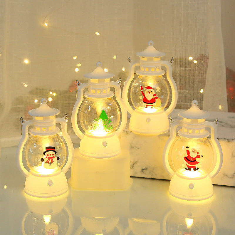 Dekorative LED-Laterne für Weihnachten