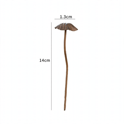Pilz-Blumenstecker aus Metall für Garten und Haus