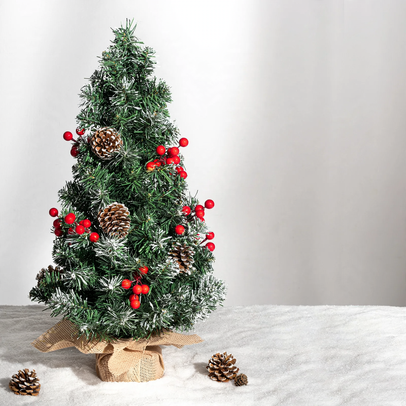 Mini-Weihnachtsbaum, PVC, Tischdekoration