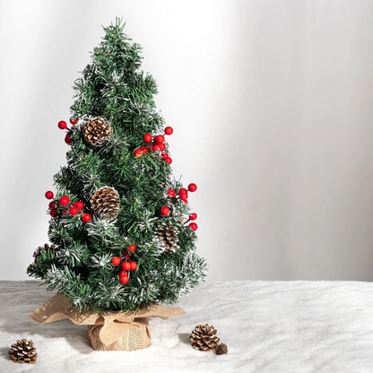 Mini-Weihnachtsbaum, PVC, Tischdekoration