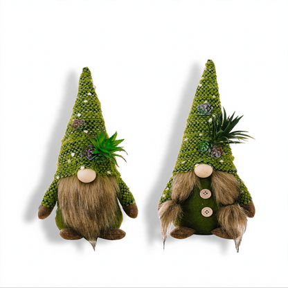 Weihnachts-Wichtelfigur mit Strickmütze