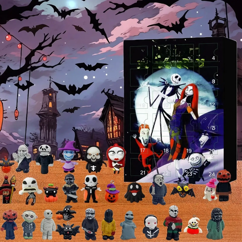 Halloween Adventskalender mit Spielzeugüberraschungen