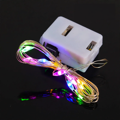 Kompakte LED-Kupferdraht-Lichterkette für florale Dekorationen