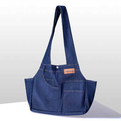 Jeans-Tasche für Haustiere in drei Größen
