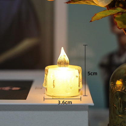 LED-Zylinderkerze für romantische Anlässe