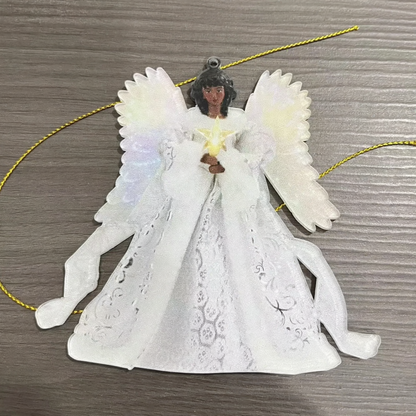 Beleuchtete Acryl-Weihnachtsbaum-Dekoration