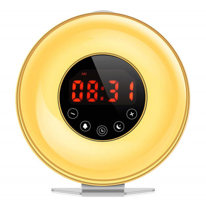 LED-Wecklicht mit Sonnenaufgangssimulation und FM-Radio