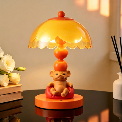 Französische Bulldogge Nachttischlampe