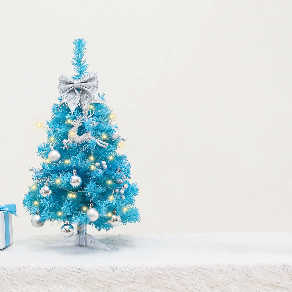 Mini-Weihnachtsbaum, 45/60 cm, optional mit Beleuchtung