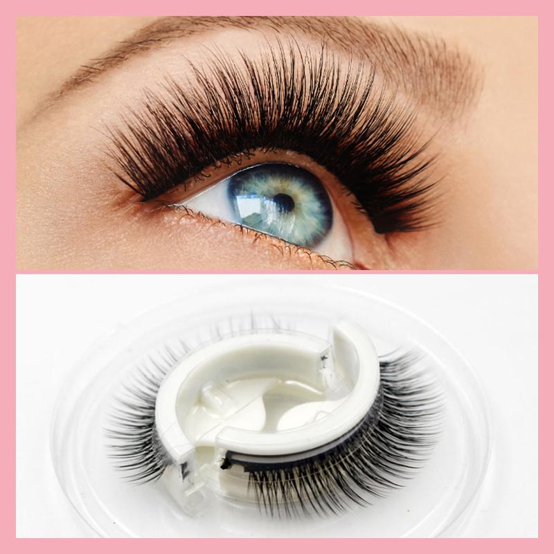 Wiederverwendbare, selbstklebende Wimpern