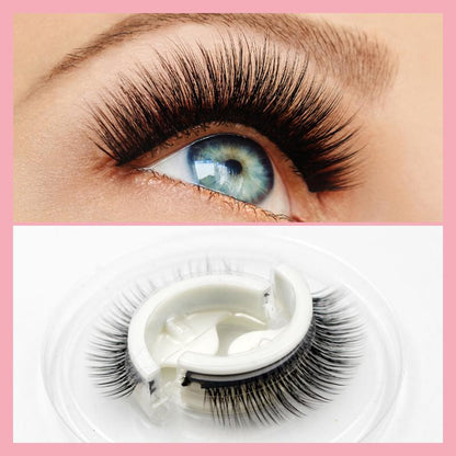 Wiederverwendbare, selbstklebende Wimpern