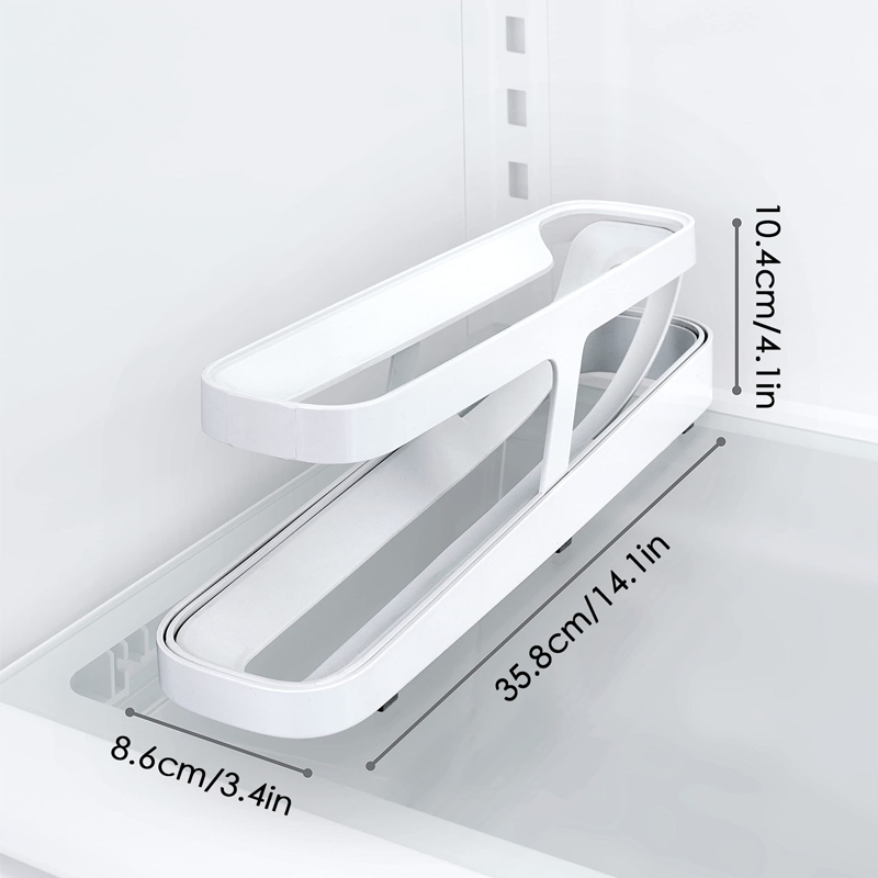 Automatische Scroll-Ei-Regalhalter-Aufbewahrungsbox | Brehn