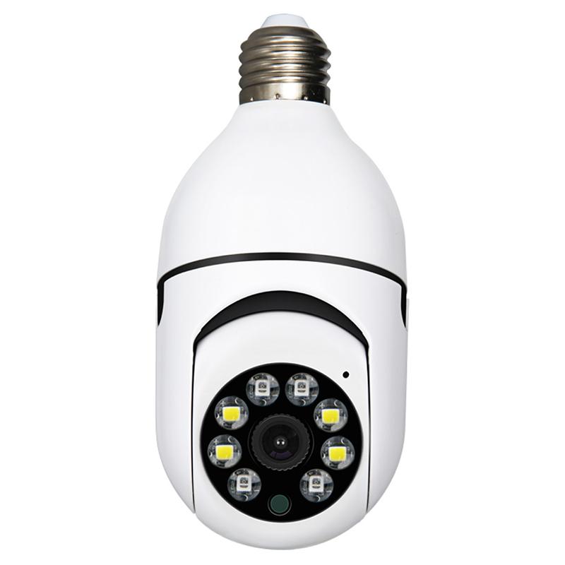 Intelligente drahtlose WiFi Vollfarbkamera mit Glühbirne | Brehn
